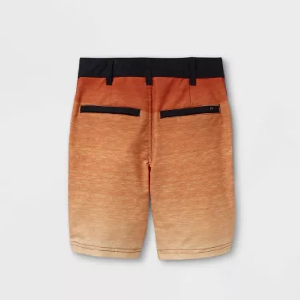 Boys' Ombre Tie-Dye Hybrid Swim Shorts - art class™ Orange - Picture 2 of 10